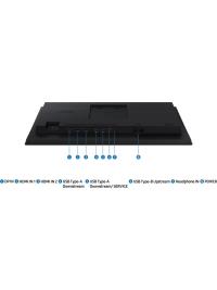 SAMSUNG LS22D400GAUXUF 5MS 100hz HDMI-DP Pivot Monitor 22" 